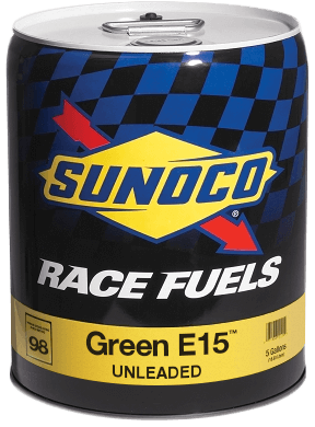Photo of Sunoco Green E15 Race Fuel available at Ramos Oil Company